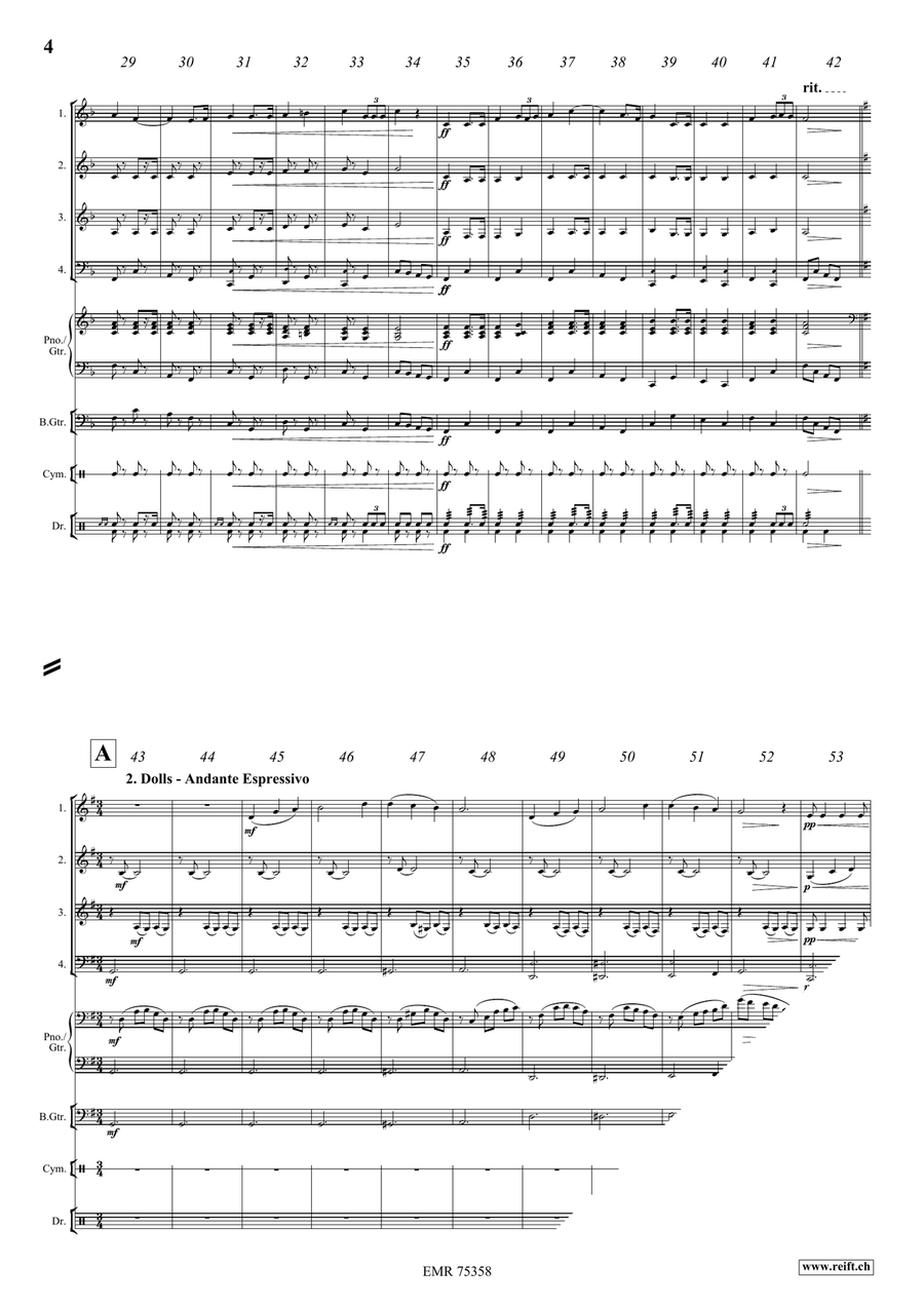 The Toy Festival Woodwind Quartet scores gallery preview page 5