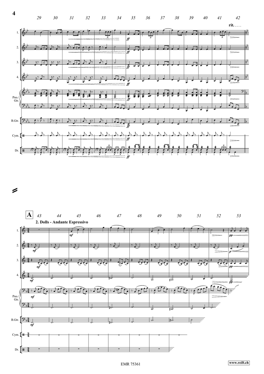 The Toy Festival The Toy Festival Horn scores gallery preview page 5