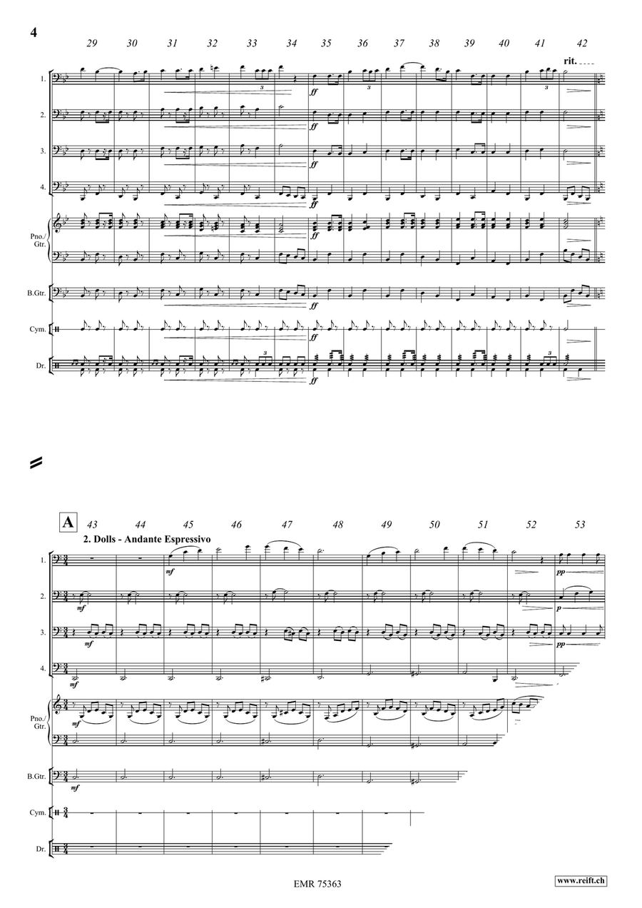 The Toy Festival The Toy Festival Tuba Quartet scores gallery preview page 5