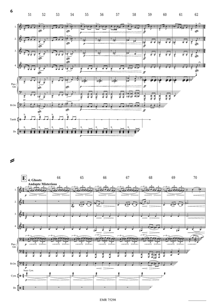Halloween Concertino by Bertrand Moren Cornet - Sheet Music page 7