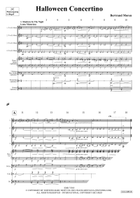Halloween Concertino Horn scores gallery preview page 4