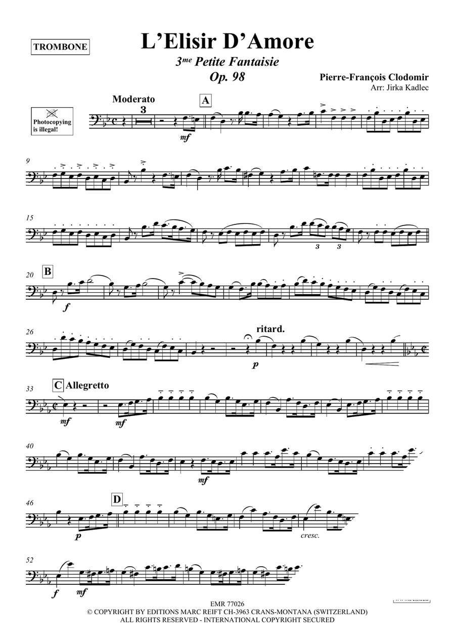 L'Elisir D'Amore L'Elisir D'Amore Piano Accompaniment scores gallery preview page 3