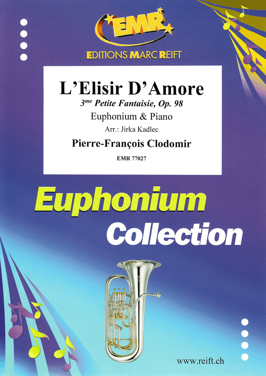 L'Elisir D'Amore L'Elisir D'Amore Euphonium scores gallery preview page 1