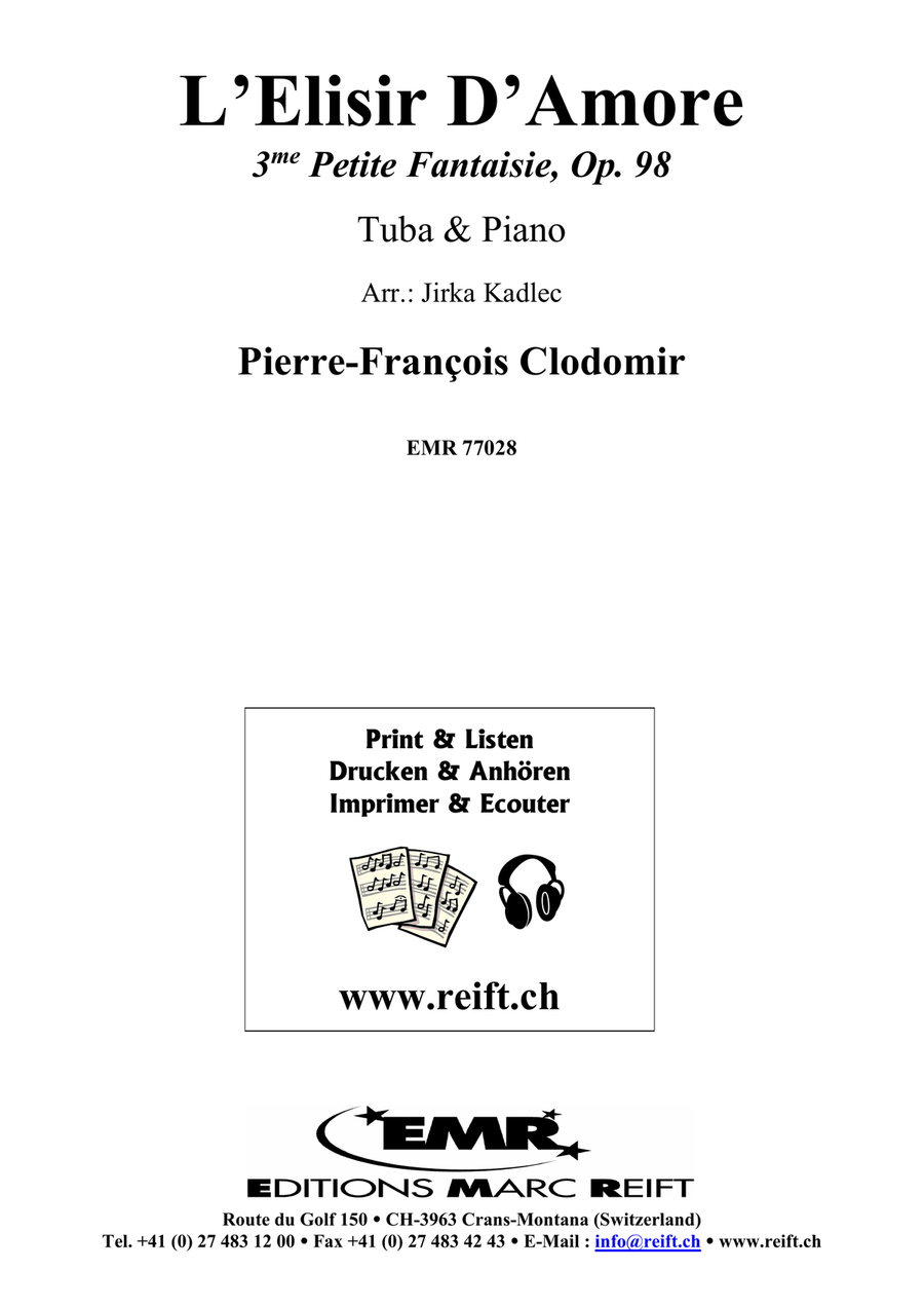 L'Elisir D'Amore L'Elisir D'Amore Tuba scores gallery preview page 2