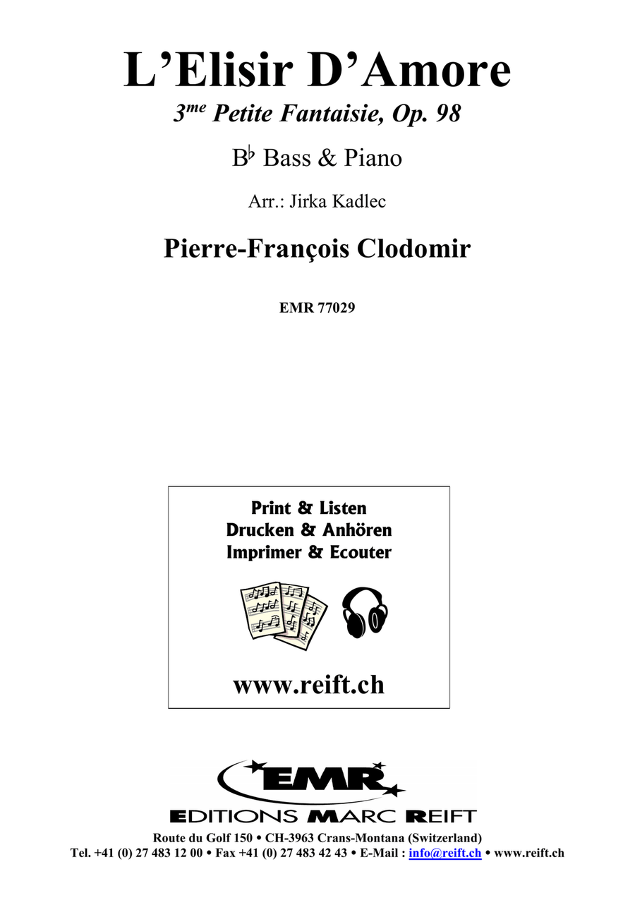 L'Elisir D'Amore L'Elisir D'Amore Voice Solo scores gallery preview page 2