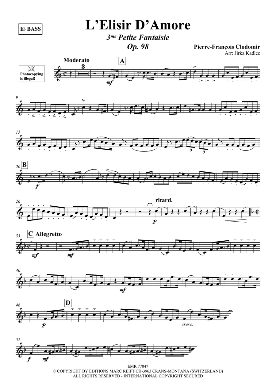 L'Elisir D'Amore L'Elisir D'Amore Voice Solo scores gallery preview page 3