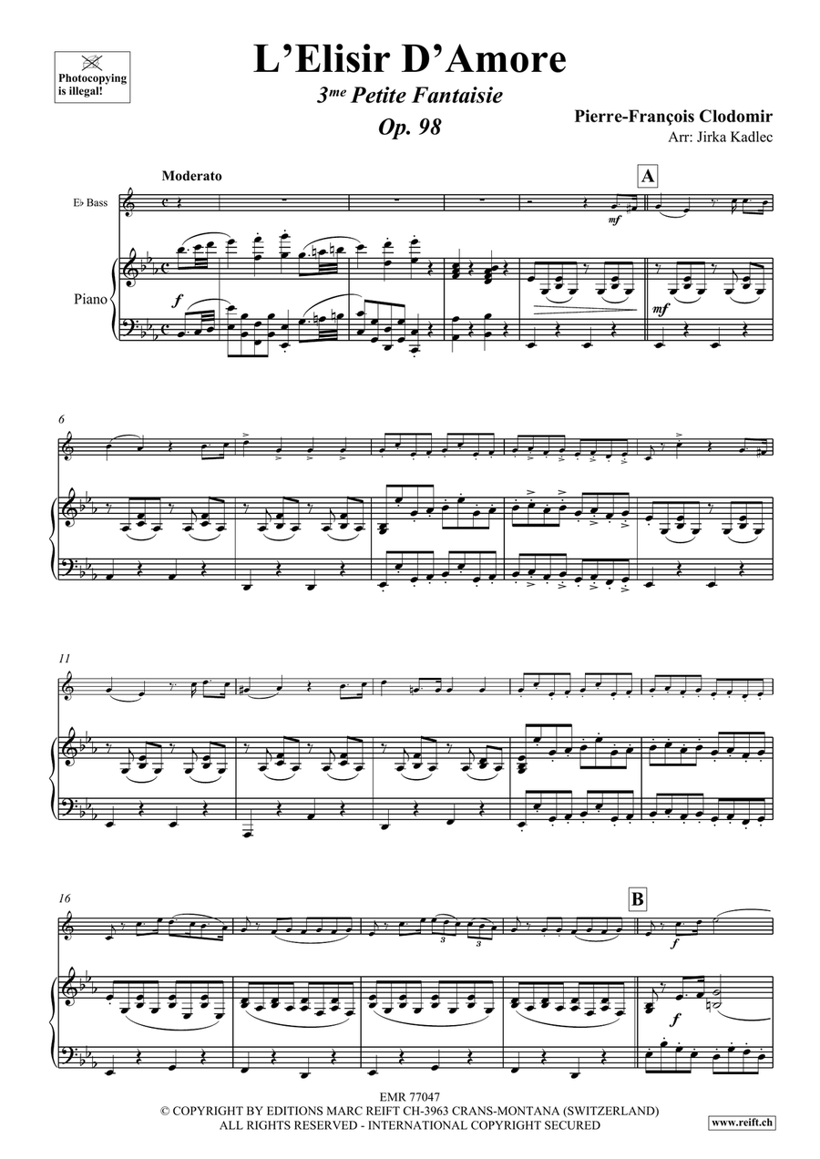 L'Elisir D'Amore L'Elisir D'Amore Voice Solo scores gallery preview page 4