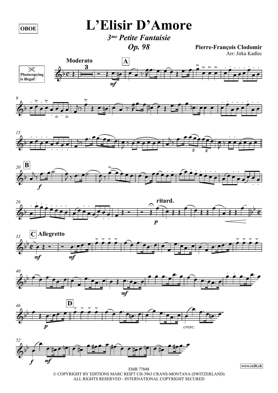 L'Elisir D'Amore L'Elisir D'Amore Piano Accompaniment scores gallery preview page 3