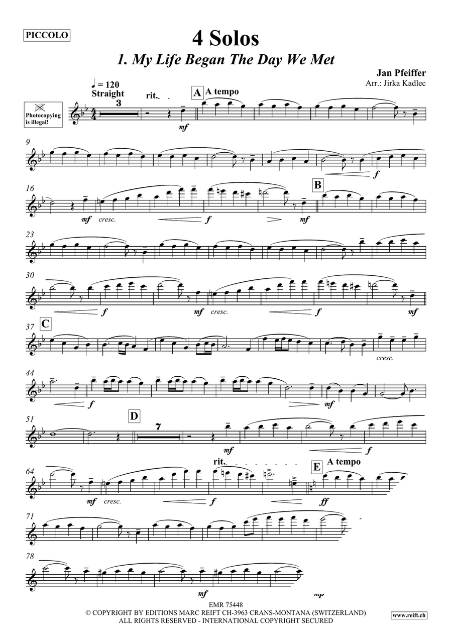 4 Solos 4 Solos Piccolo scores gallery preview page 4