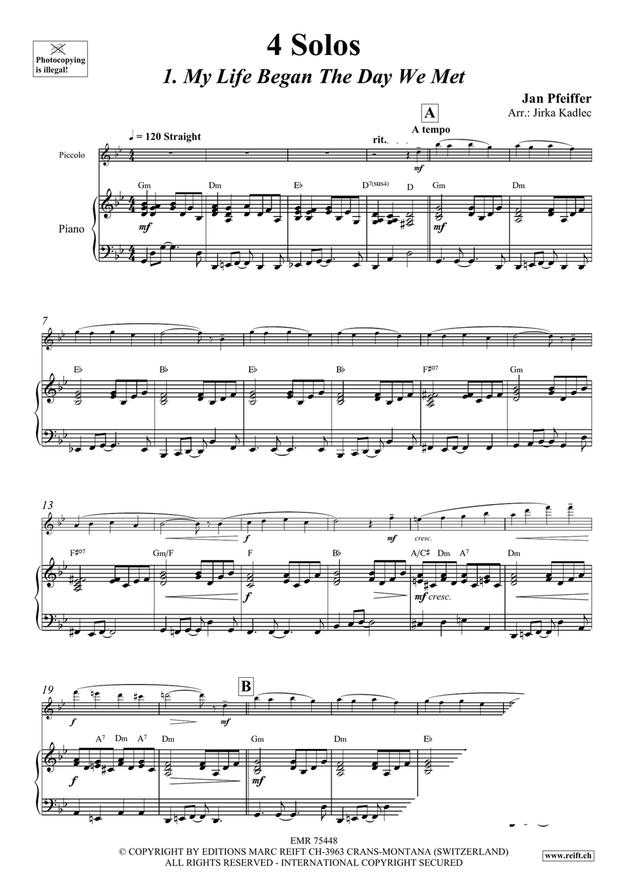 4 Solos 4 Solos Piccolo scores gallery preview page 5