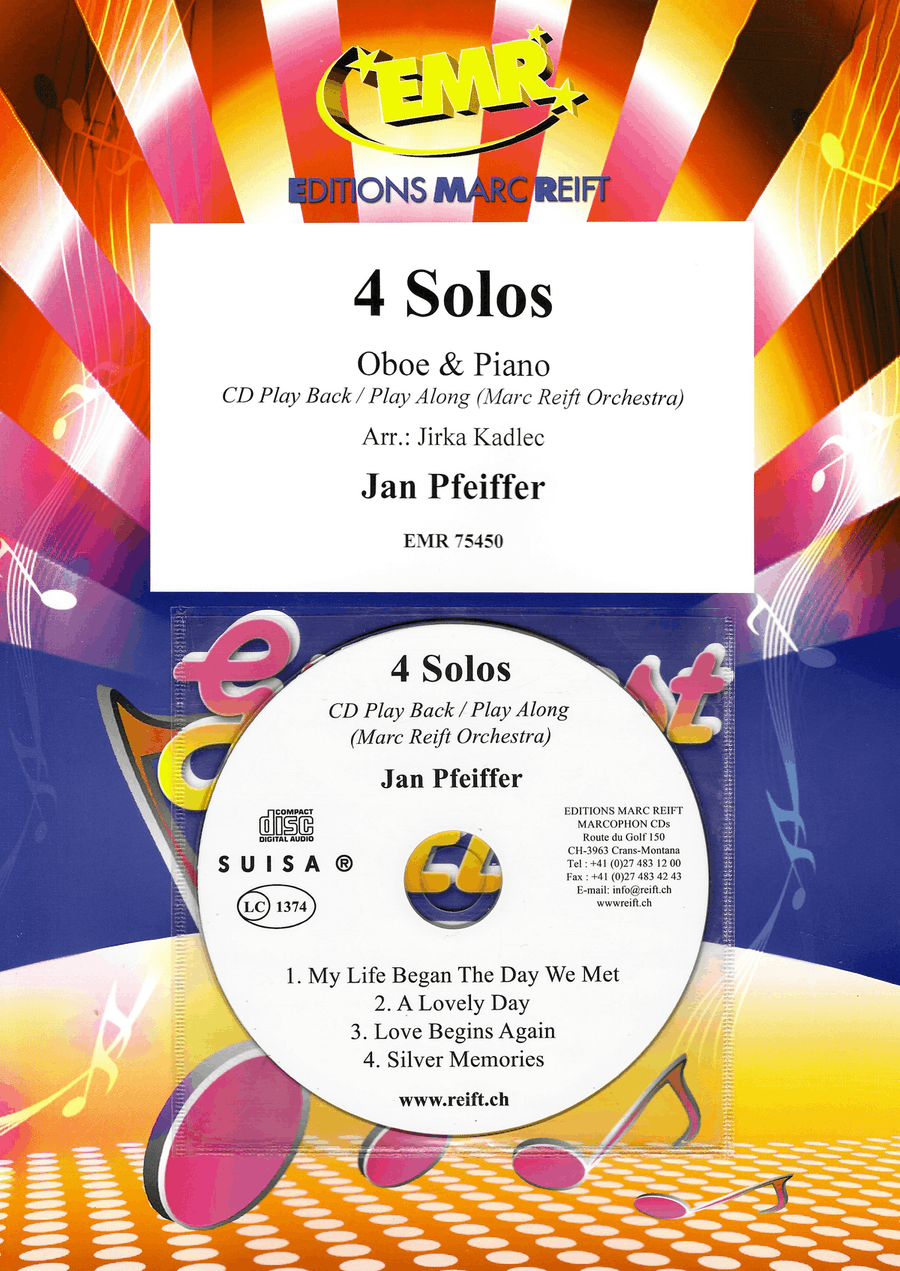 4 Solos 4 Solos Piano Accompaniment scores gallery preview page 1