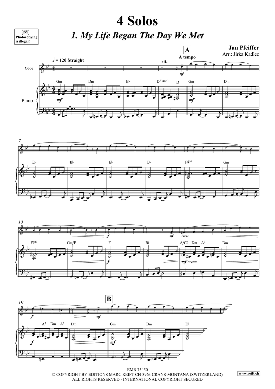 4 Solos 4 Solos Piano Accompaniment scores gallery preview page 5