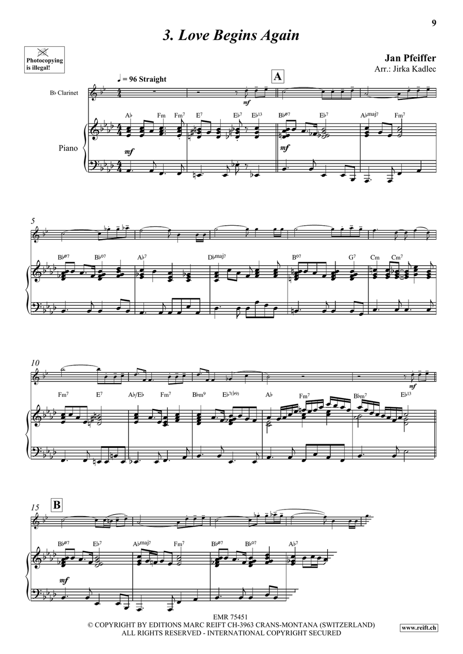 4 Solos 4 Solos Clarinet Solo scores gallery preview page 7