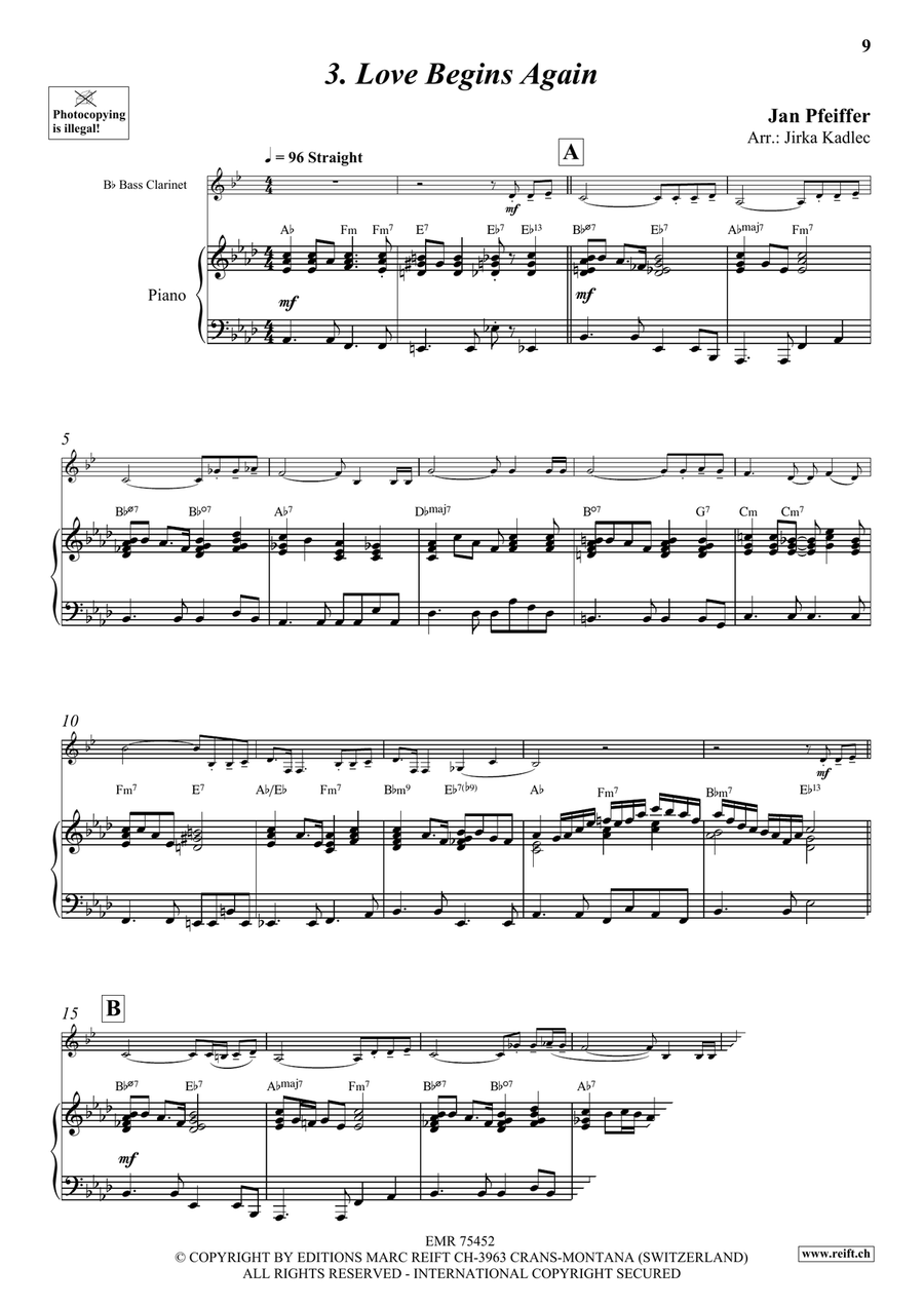 4 Solos 4 Solos Bass Clarinet scores gallery preview page 7