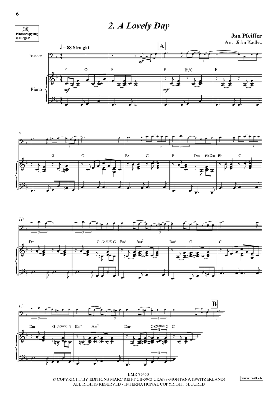 4 Solos 4 Solos Bassoon Solo scores gallery preview page 6