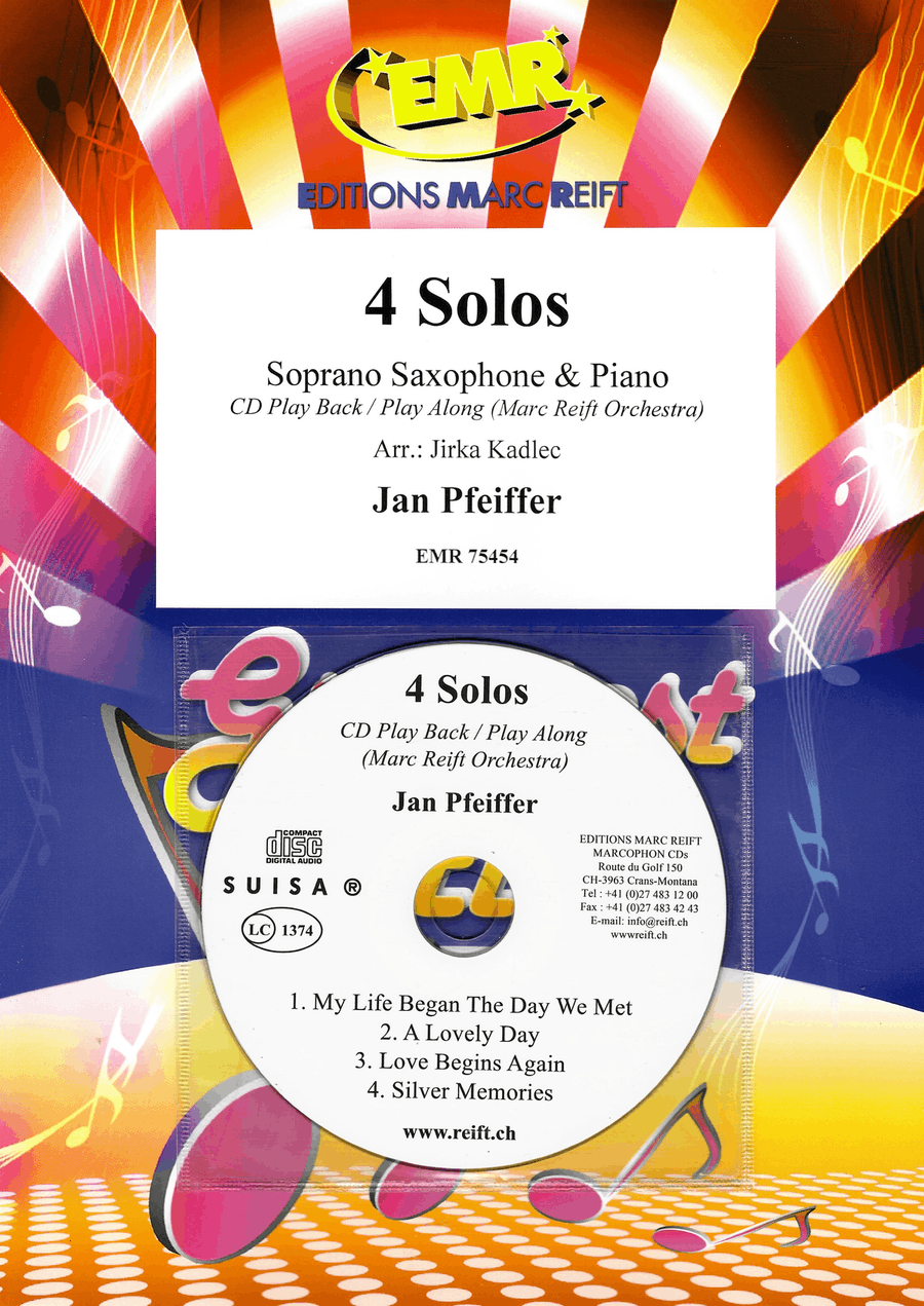 4 Solos 4 Solos Soprano Saxophone scores gallery preview page 1