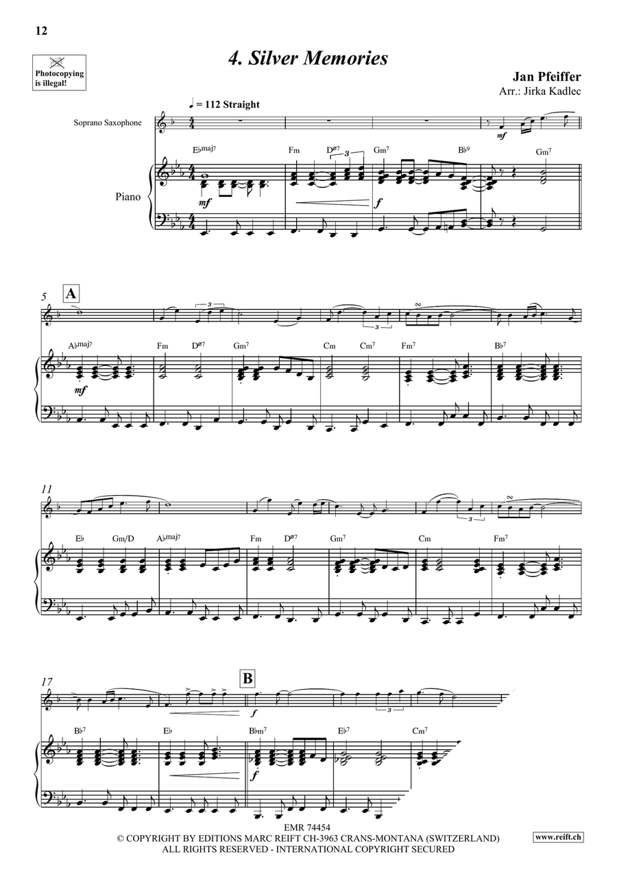 4 Solos 4 Solos Soprano Saxophone scores gallery preview page 8