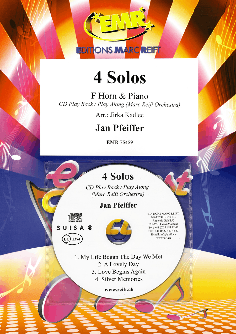 4 Solos 4 Solos Horn scores gallery preview page 1