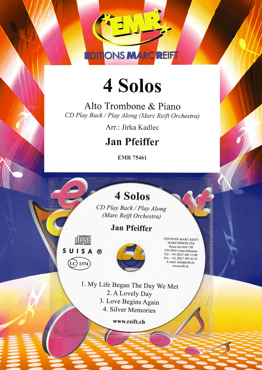 4 Solos 4 Solos Piano Accompaniment scores gallery preview page 1