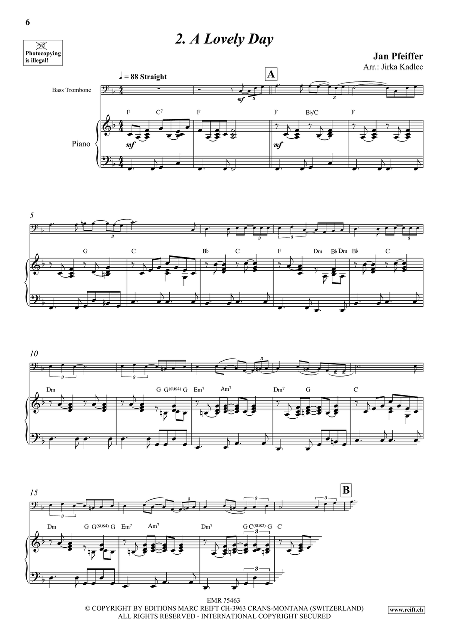 4 Solos 4 Solos Trombone scores gallery preview page 6
