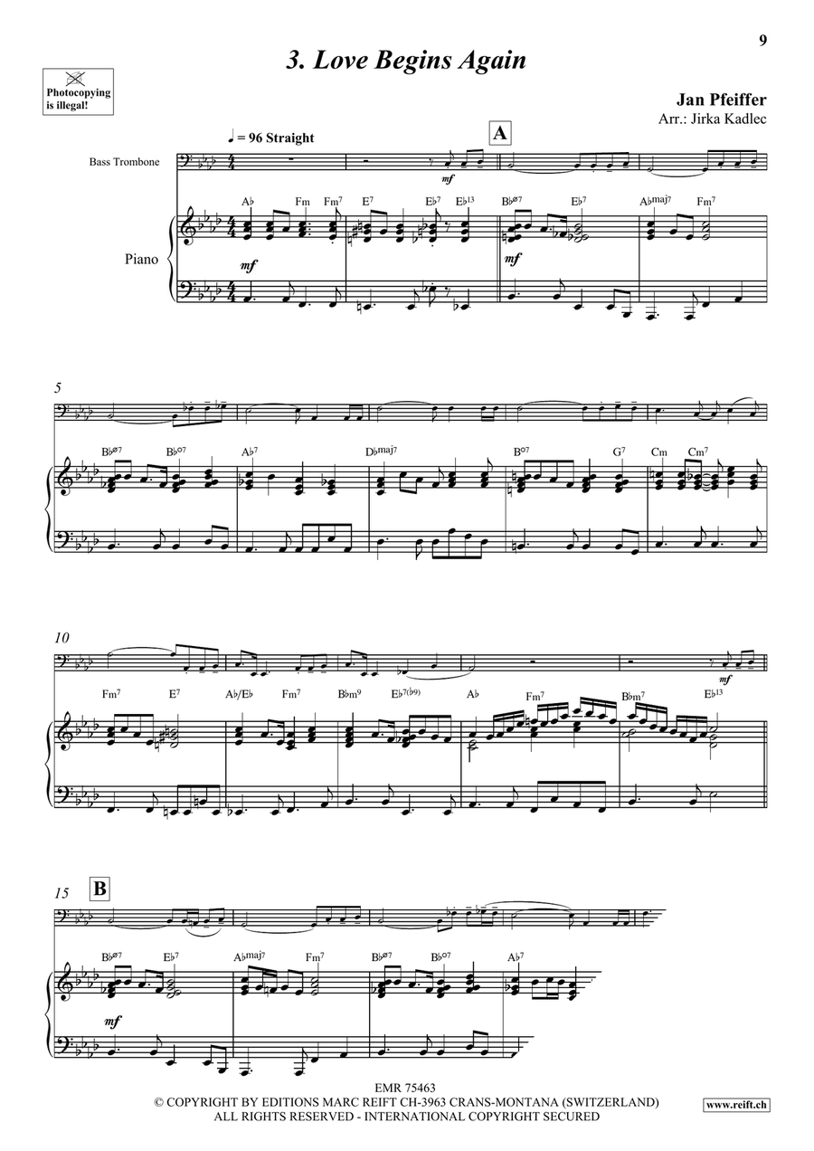 4 Solos 4 Solos Trombone scores gallery preview page 7