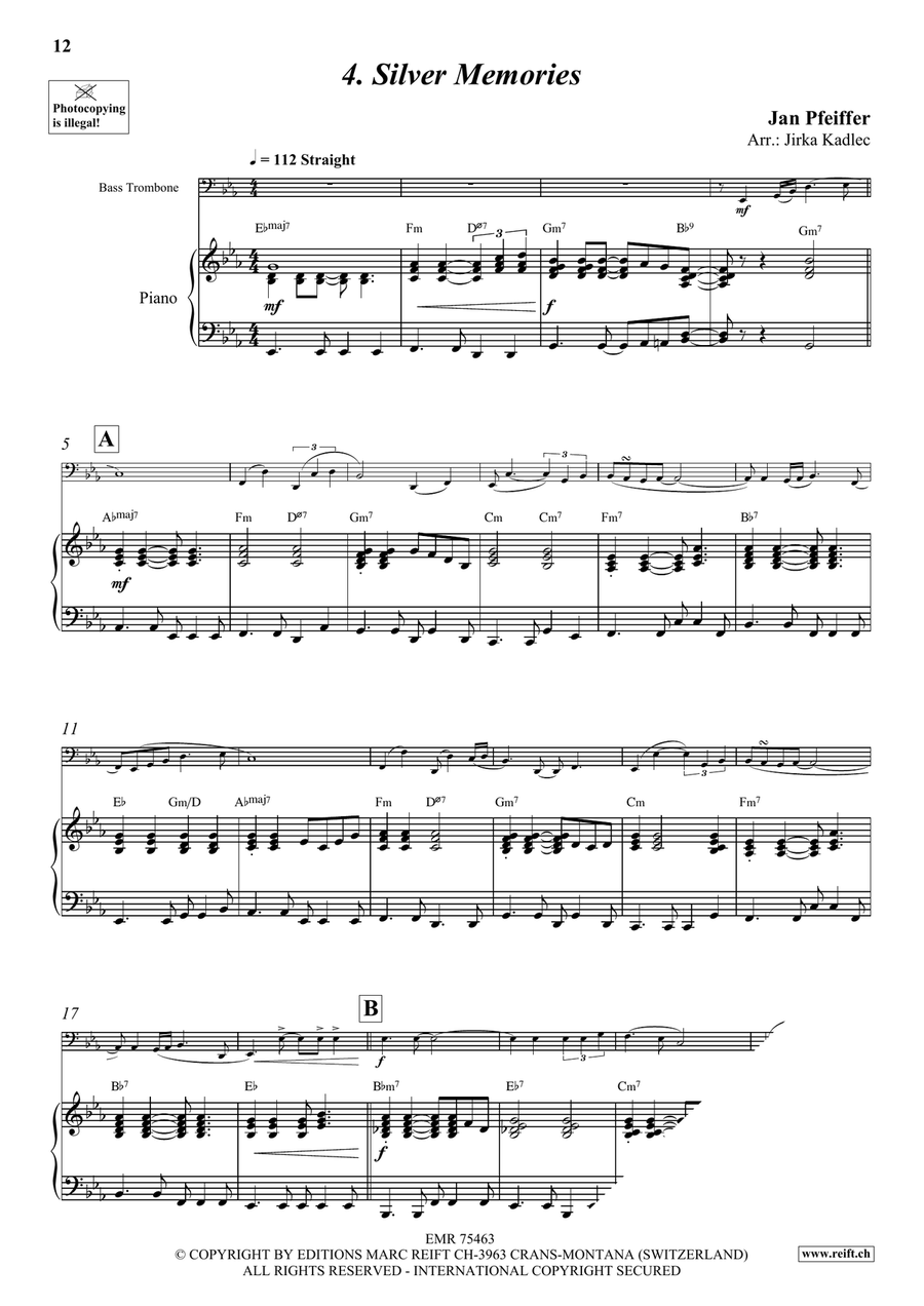 4 Solos 4 Solos Trombone scores gallery preview page 8