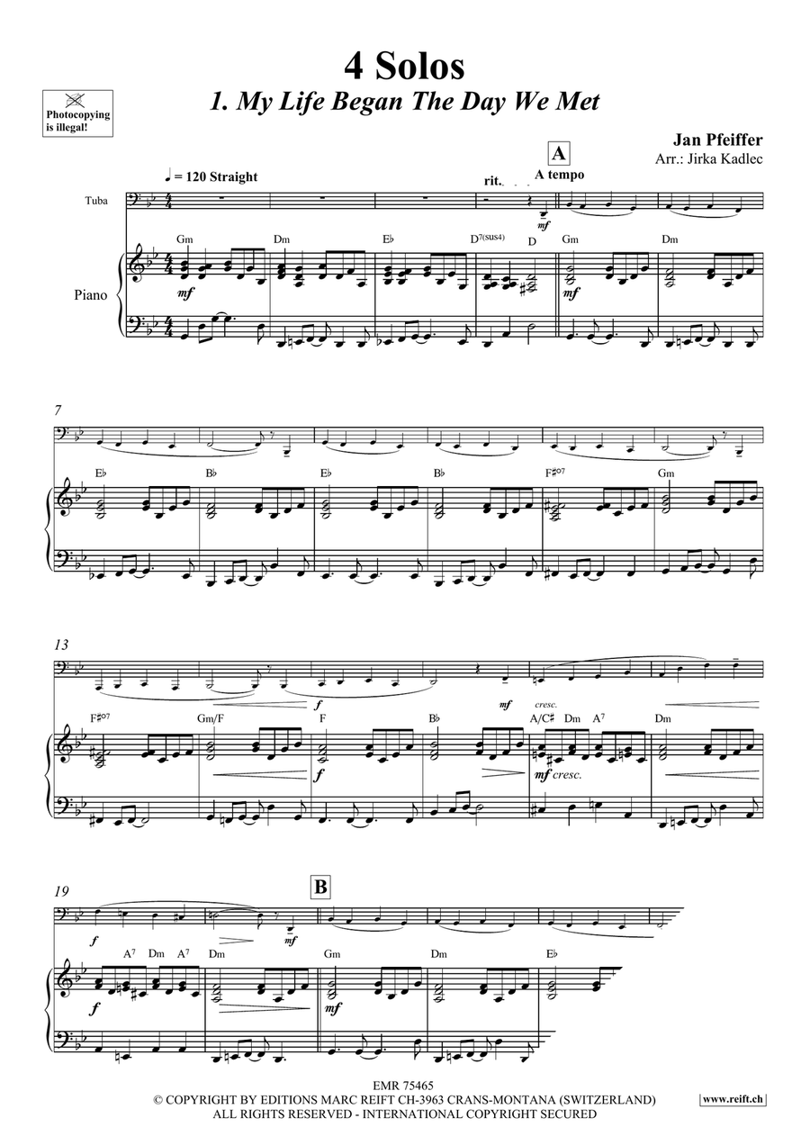 4 Solos 4 Solos Tuba scores gallery preview page 5