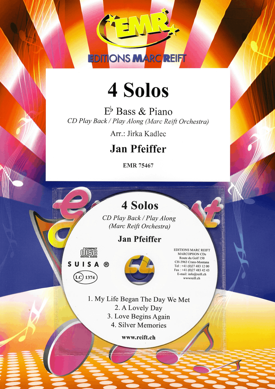 4 Solos 4 Solos Piano Accompaniment scores gallery preview page 1