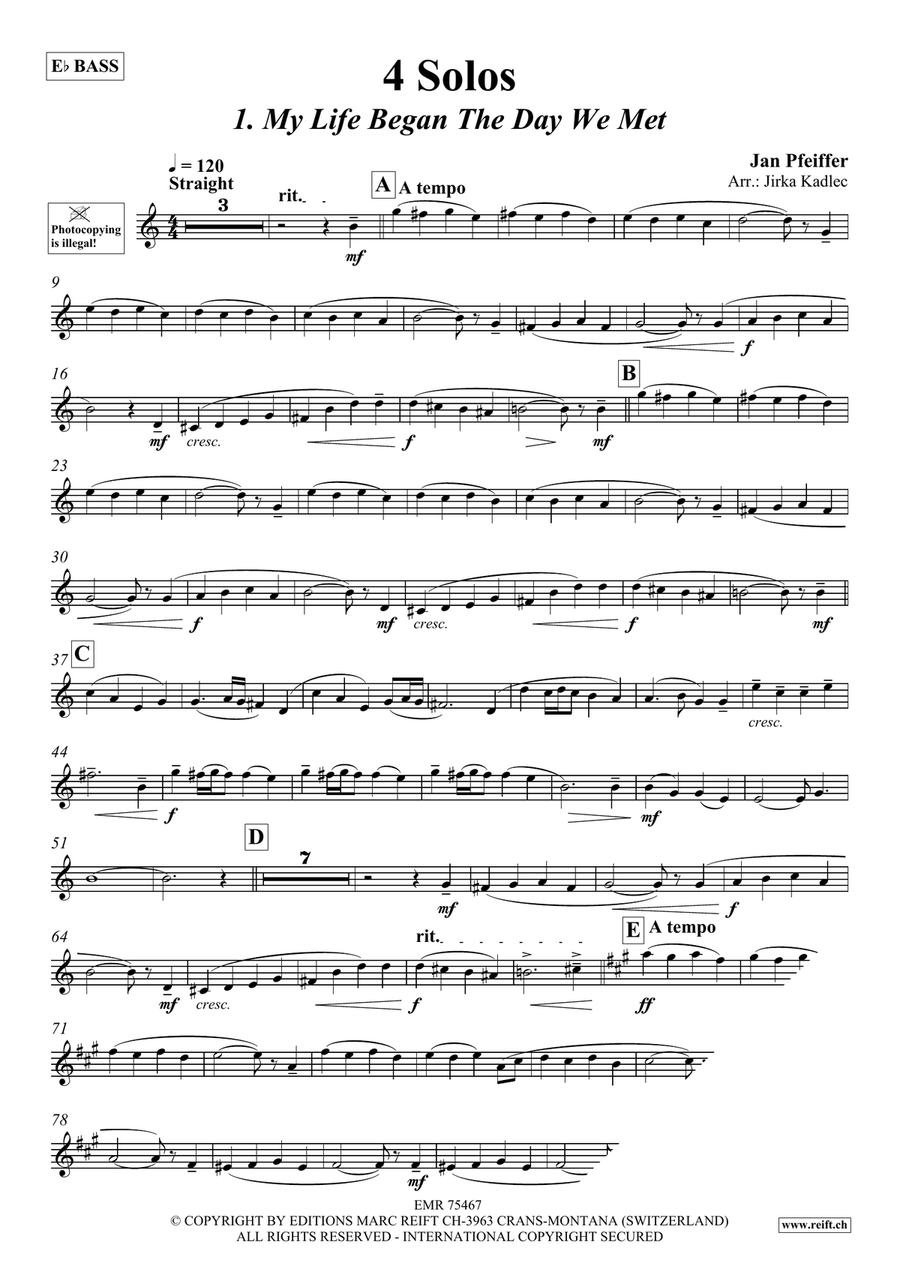 4 Solos 4 Solos Piano Accompaniment scores gallery preview page 4