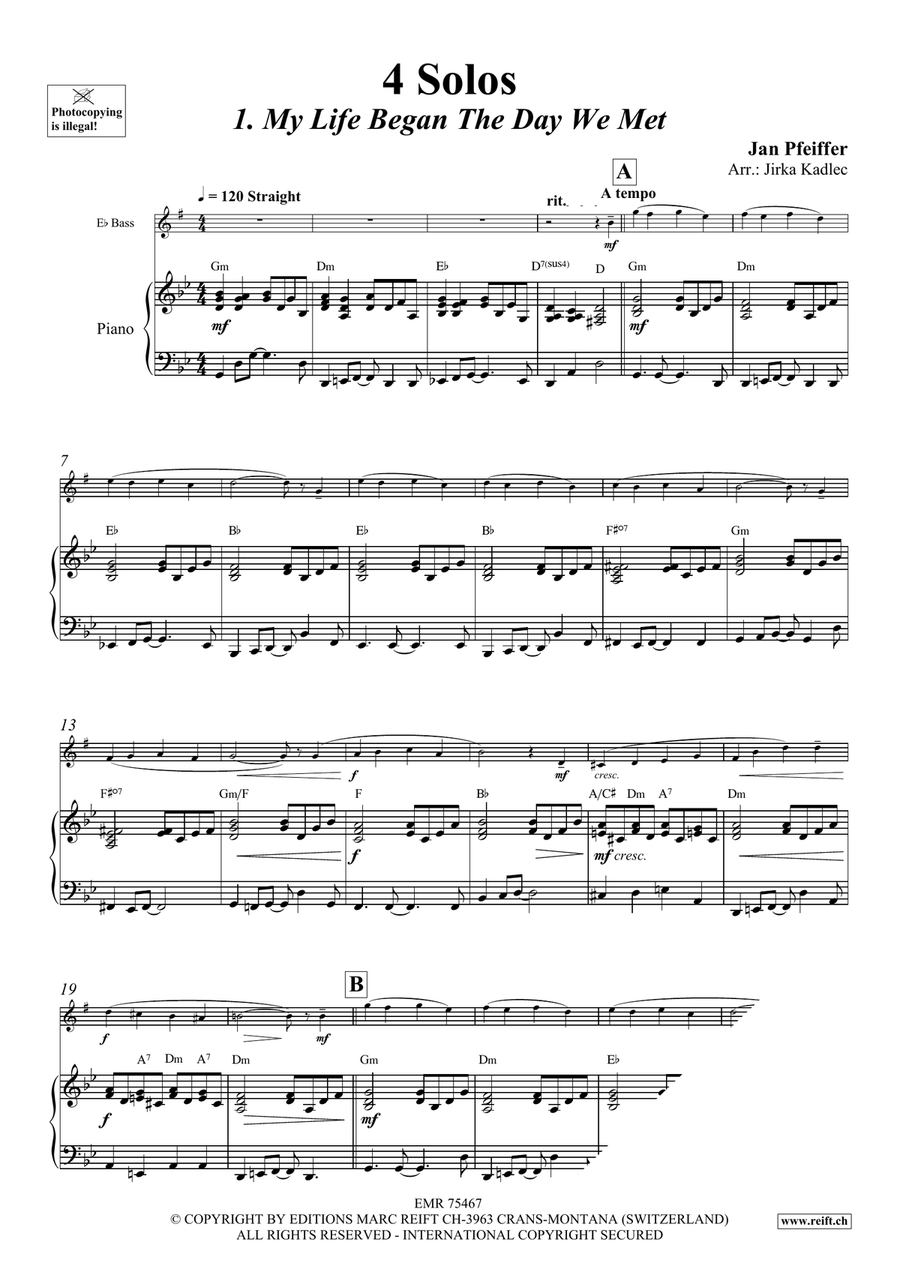 4 Solos 4 Solos Piano Accompaniment scores gallery preview page 5