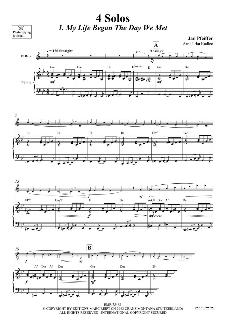 4 Solos 4 Solos Piano Accompaniment scores gallery preview page 5