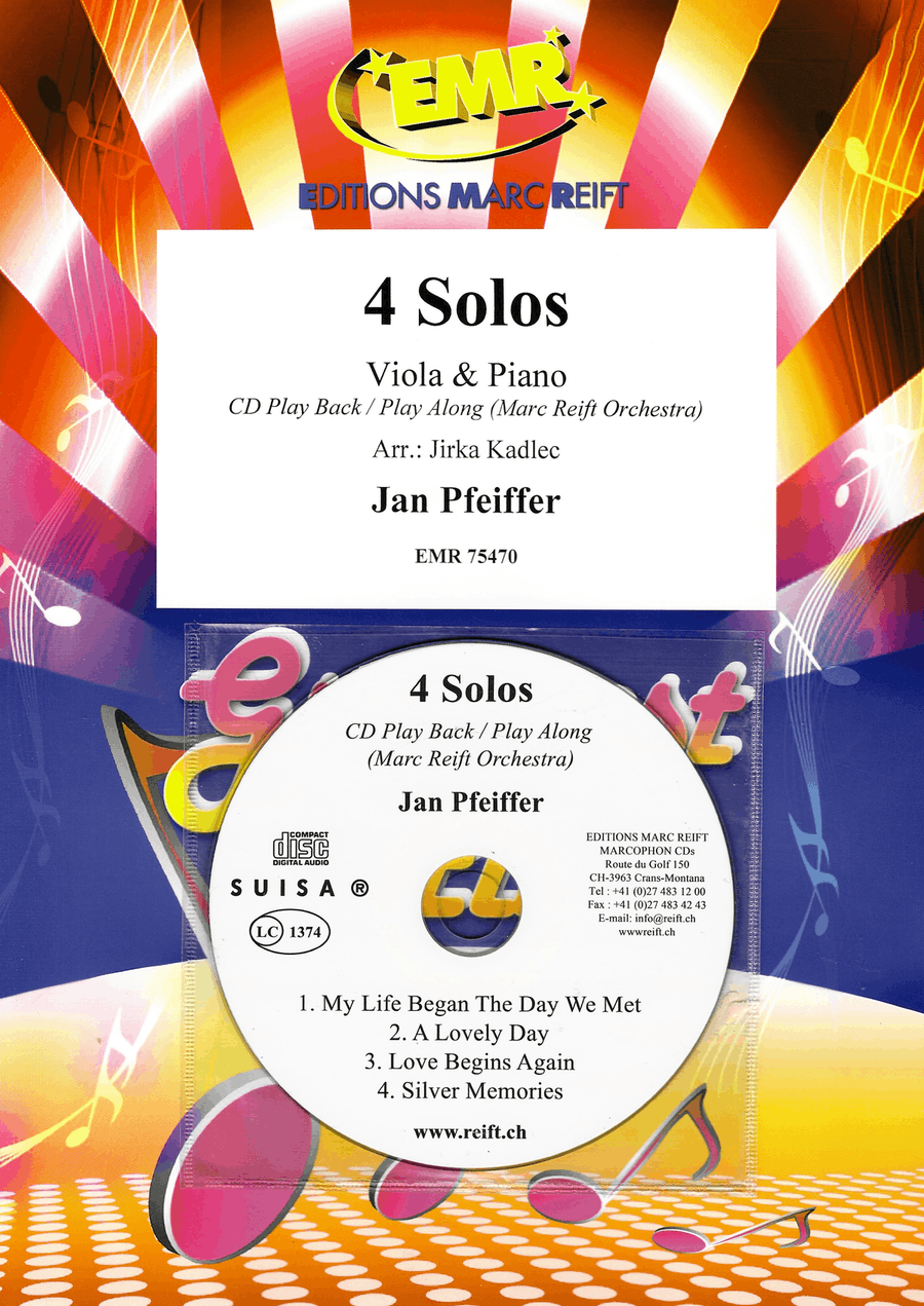 4 Solos 4 Solos Viola scores gallery preview page 1