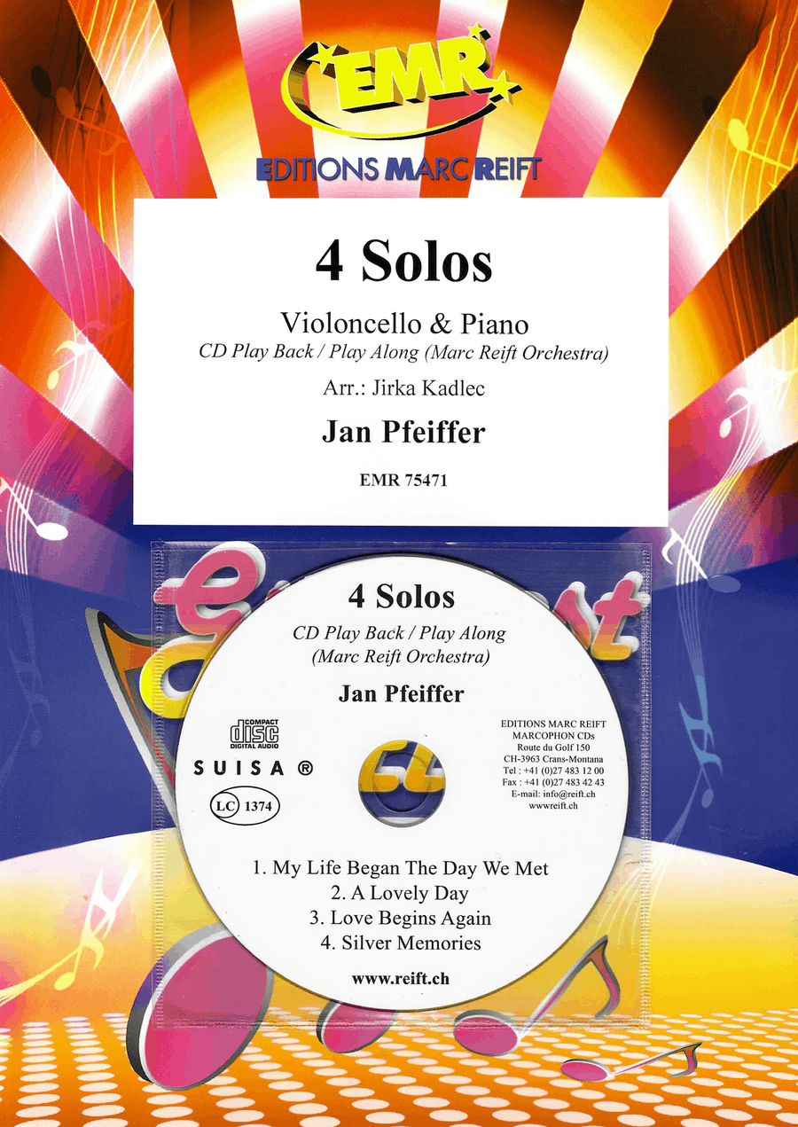 4 Solos 4 Solos Piano Accompaniment scores gallery preview page 1