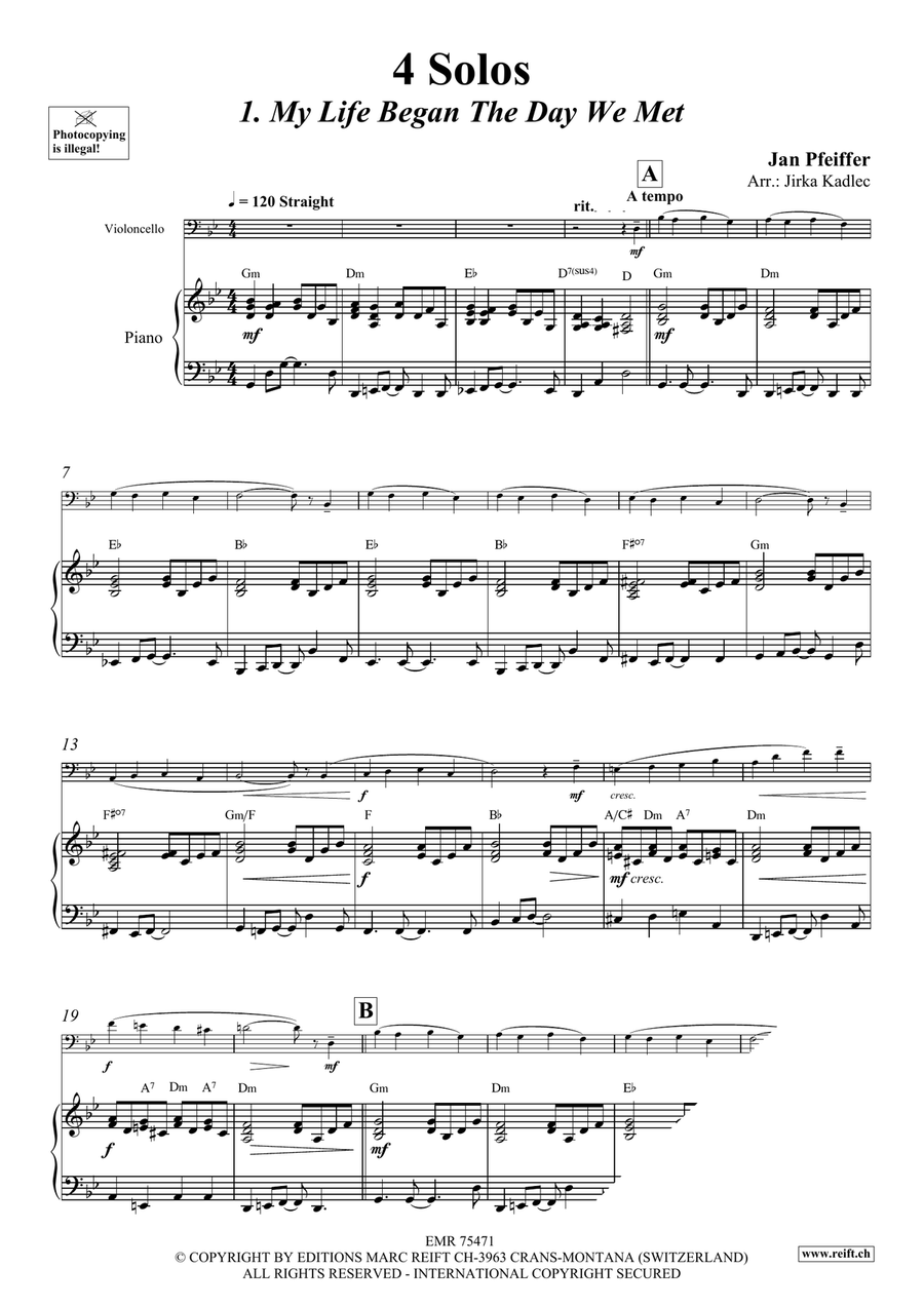 4 Solos 4 Solos Piano Accompaniment scores gallery preview page 5