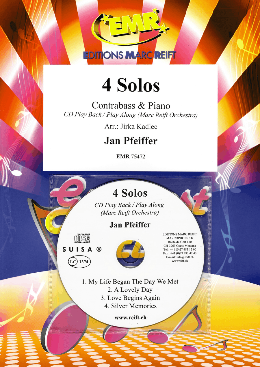 4 Solos 4 Solos Double Bass scores gallery preview page 1