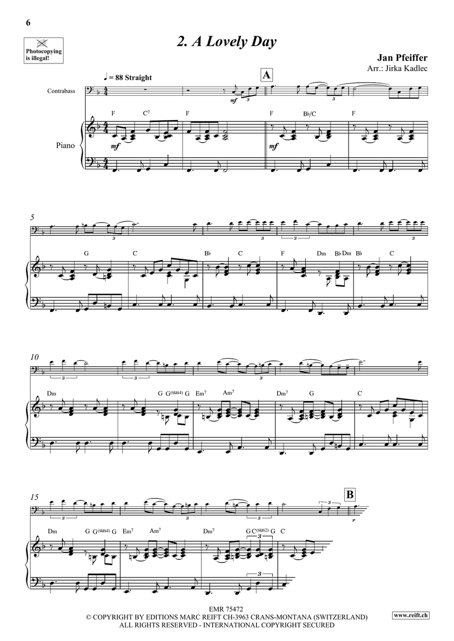 4 Solos 4 Solos Double Bass scores gallery preview page 6