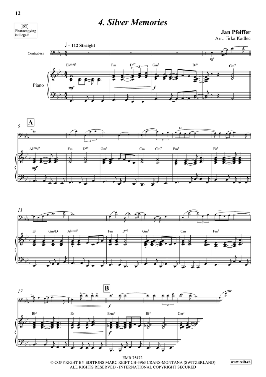 4 Solos 4 Solos Double Bass scores gallery preview page 8