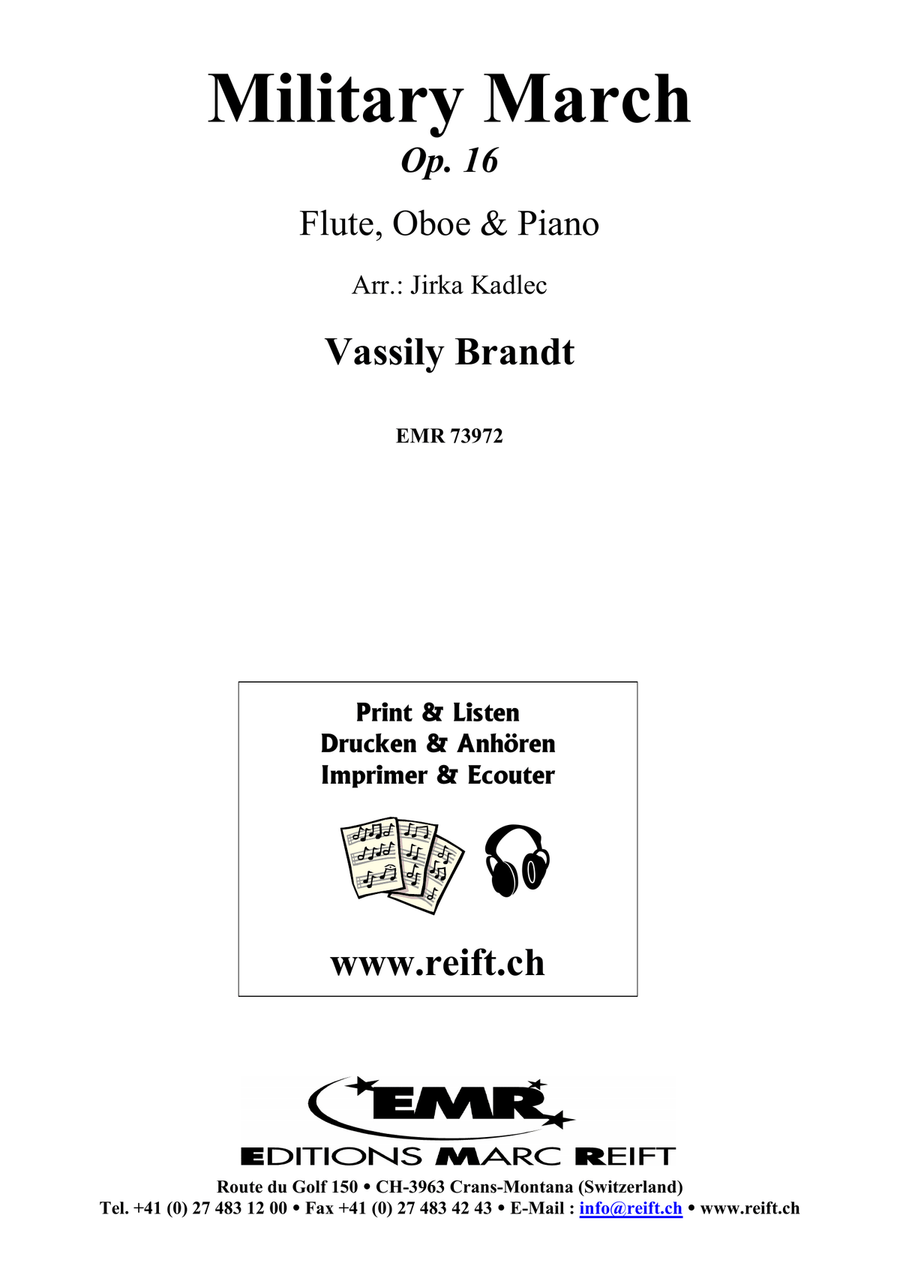 Military March Military March Flute scores gallery preview page 2