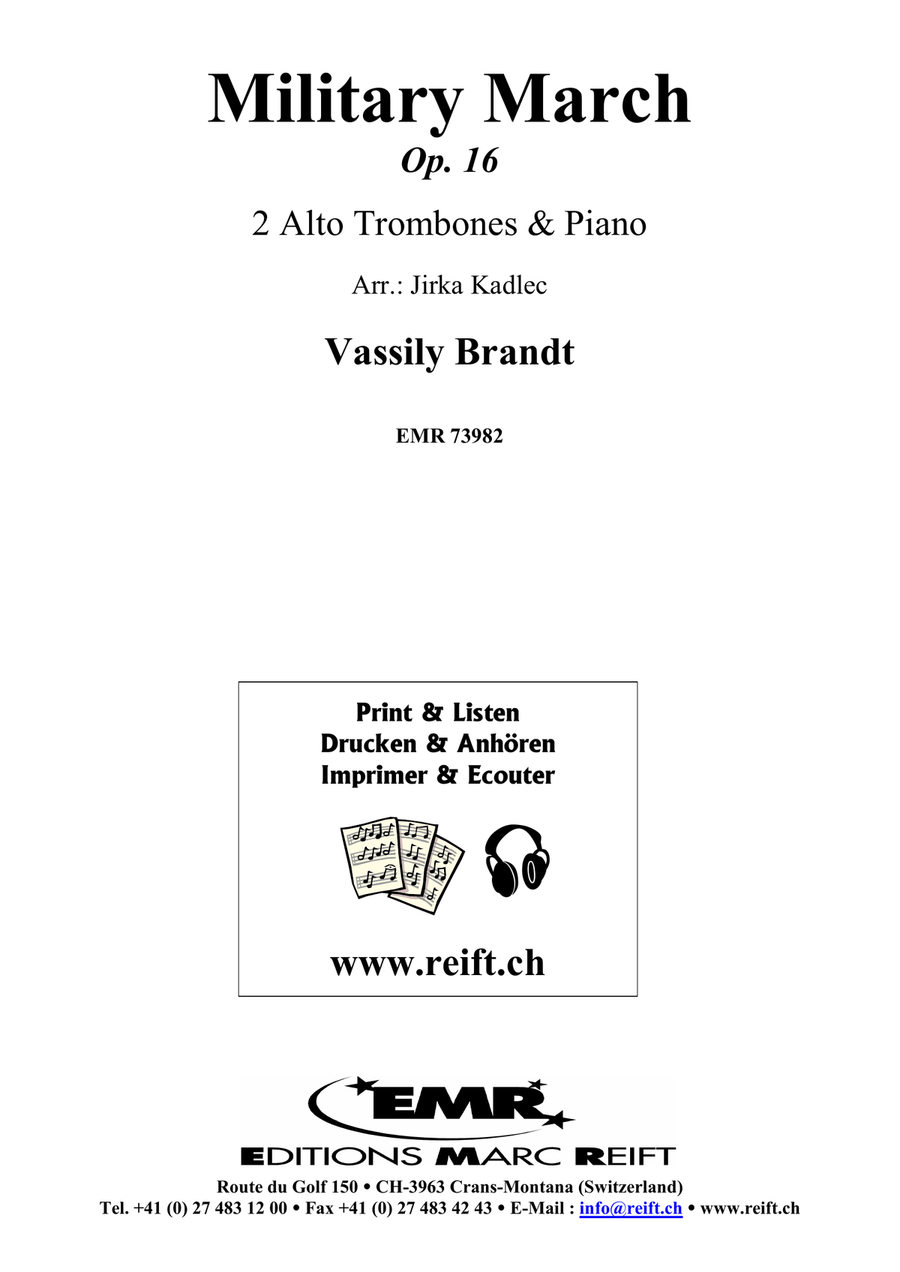 Military March Military March Piano Accompaniment scores gallery preview page 2