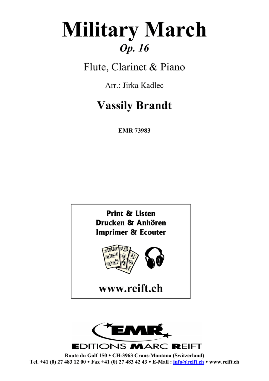 Military March Military March Clarinet scores gallery preview page 2