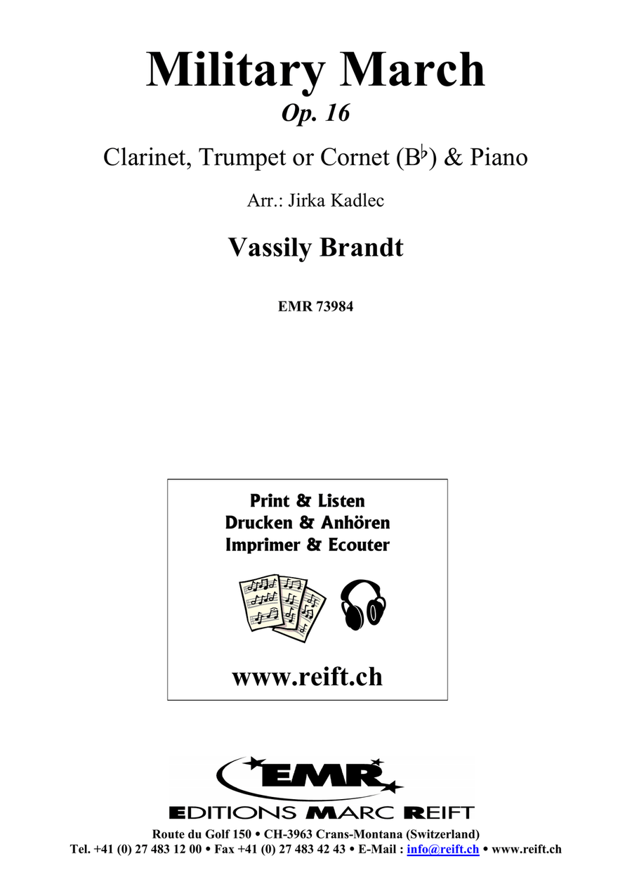 Military March Military March Clarinet scores gallery preview page 2