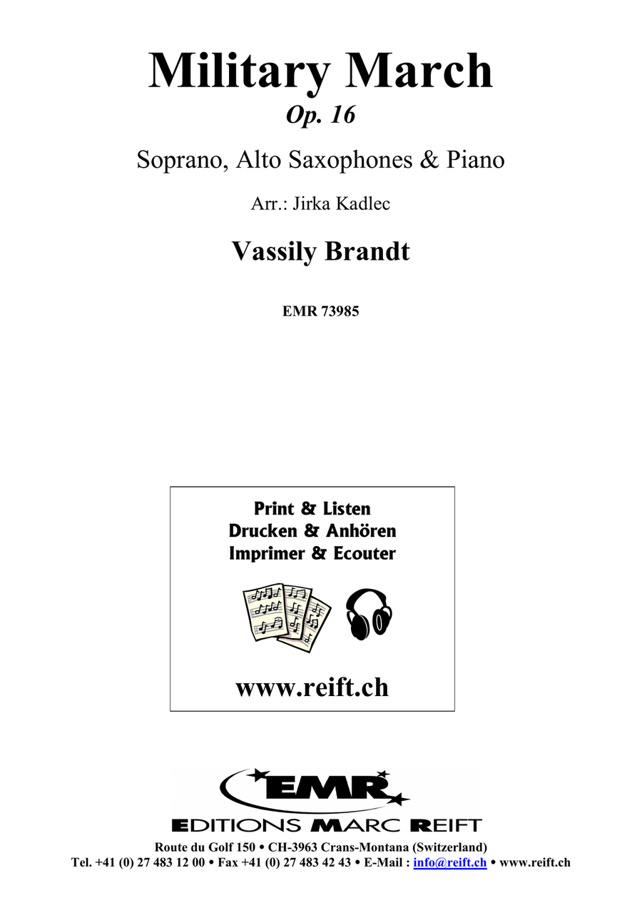 Military March Military March Soprano Saxophone scores gallery preview page 2