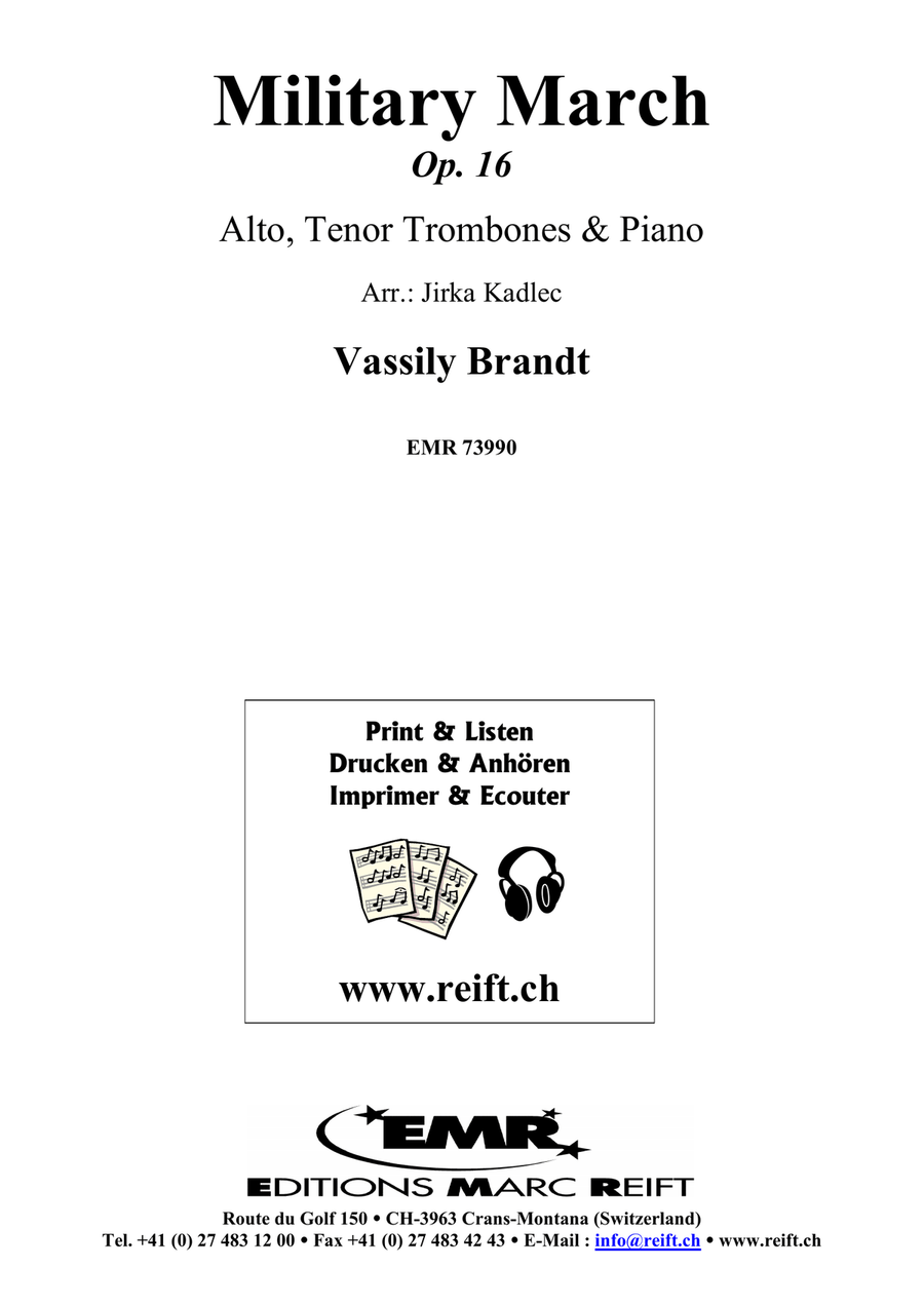 Military March Military March Piano Accompaniment scores gallery preview page 2