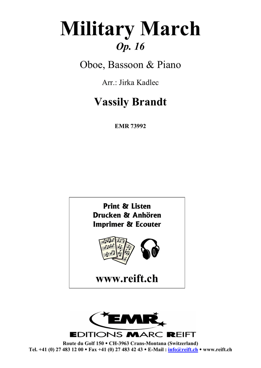Military March Military March Bassoon scores gallery preview page 2