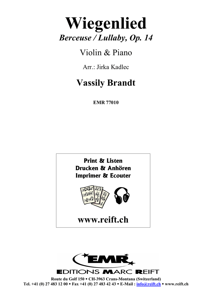 Wiegenlied Wiegenlied Violin Solo scores gallery preview page 2