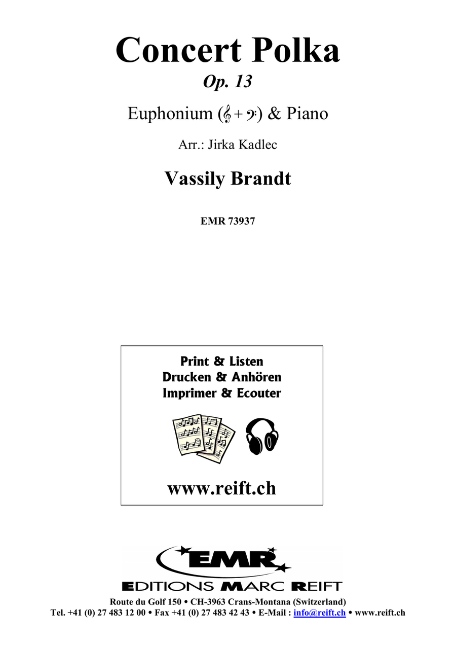 Concert Polka Concert Polka Euphonium scores gallery preview page 2