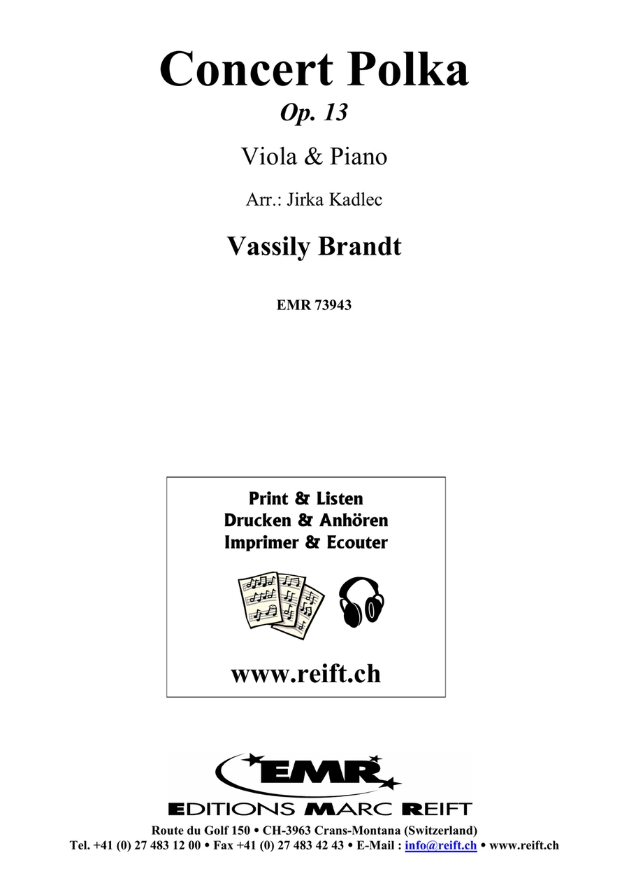 Concert Polka Concert Polka Piano Accompaniment scores gallery preview page 2