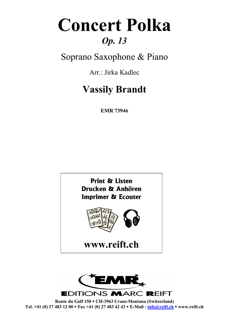 Concert Polka Concert Polka Soprano Saxophone scores gallery preview page 2