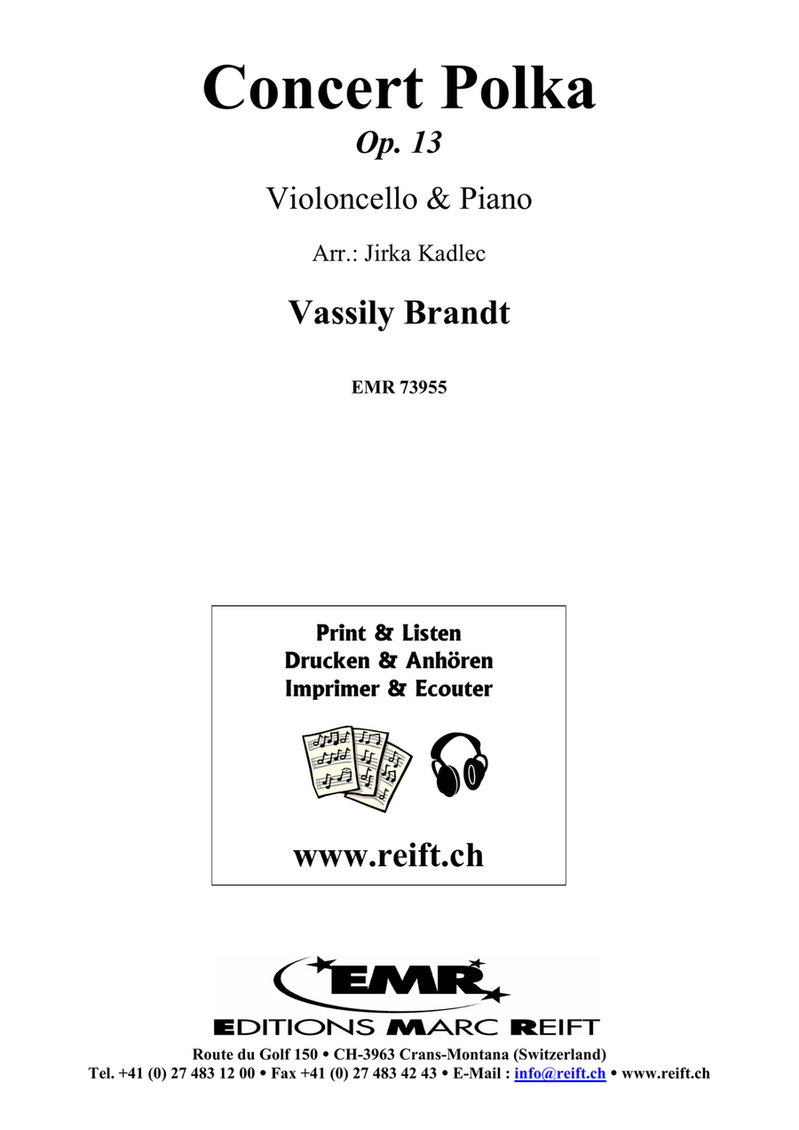 Concert Polka Concert Polka Piano Accompaniment scores gallery preview page 2