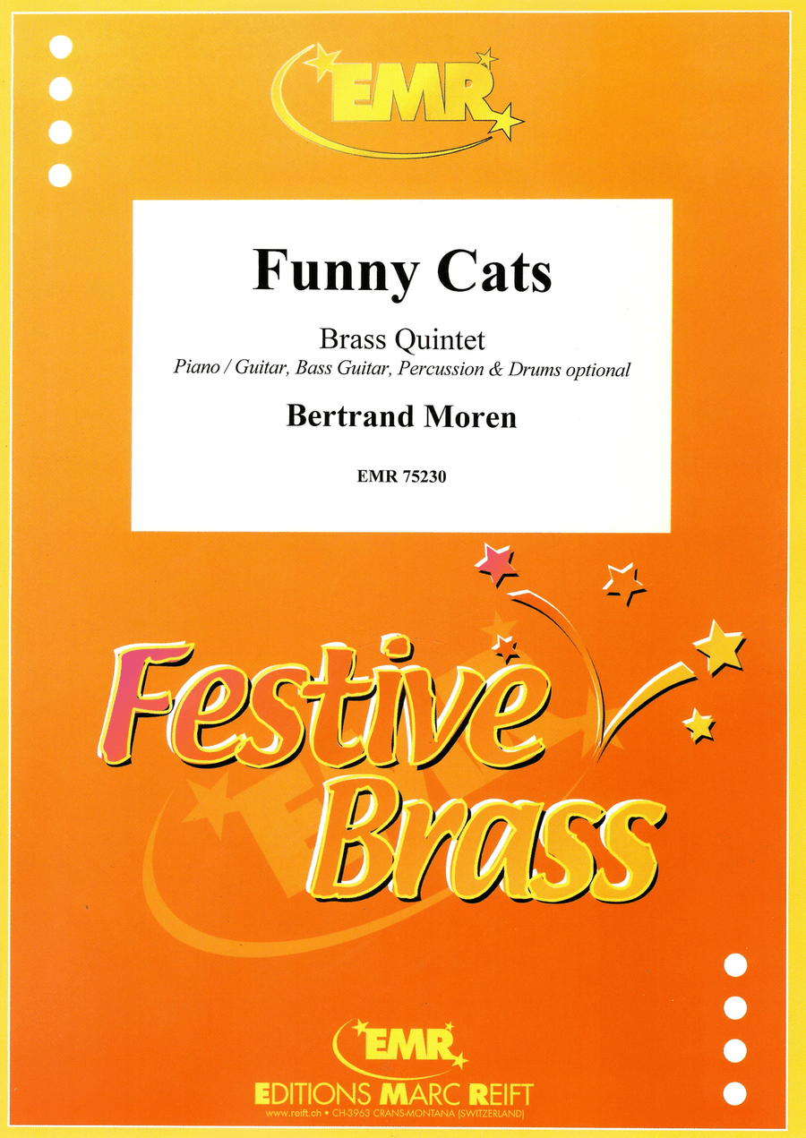 Funny Cats Funny Cats Brass Quintet scores gallery preview page 1